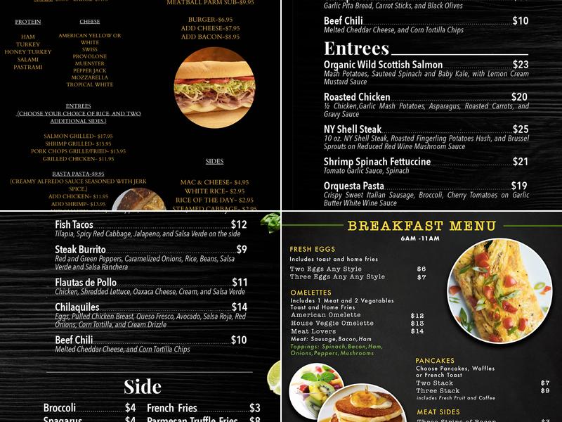 Xpress Kitchen Menu