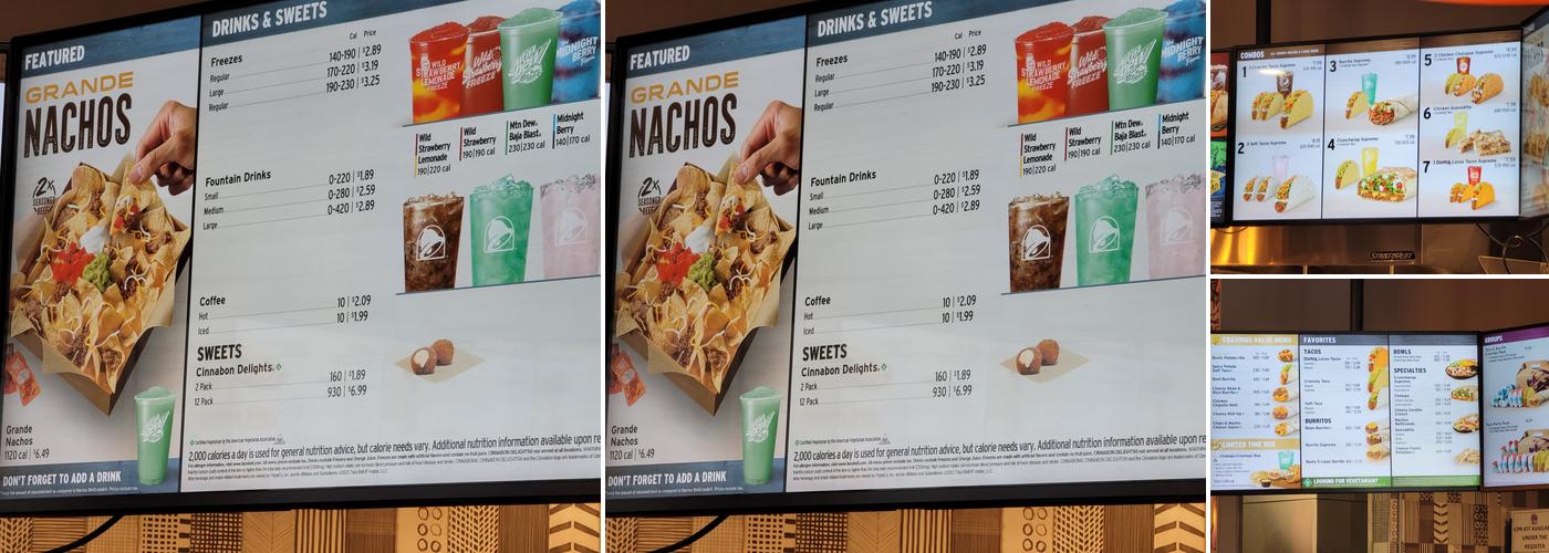 Taco Bell Menu