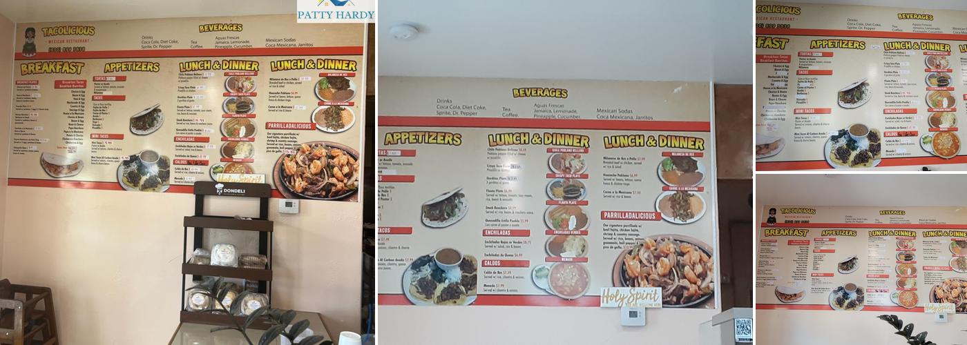 Tacolicious Menu