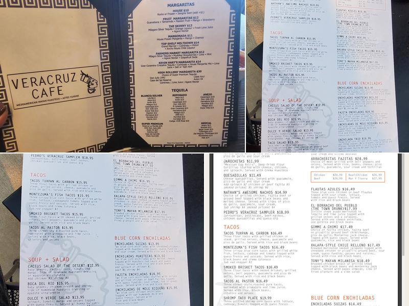Veracruz Cafe - Midlothian, TX Menu
