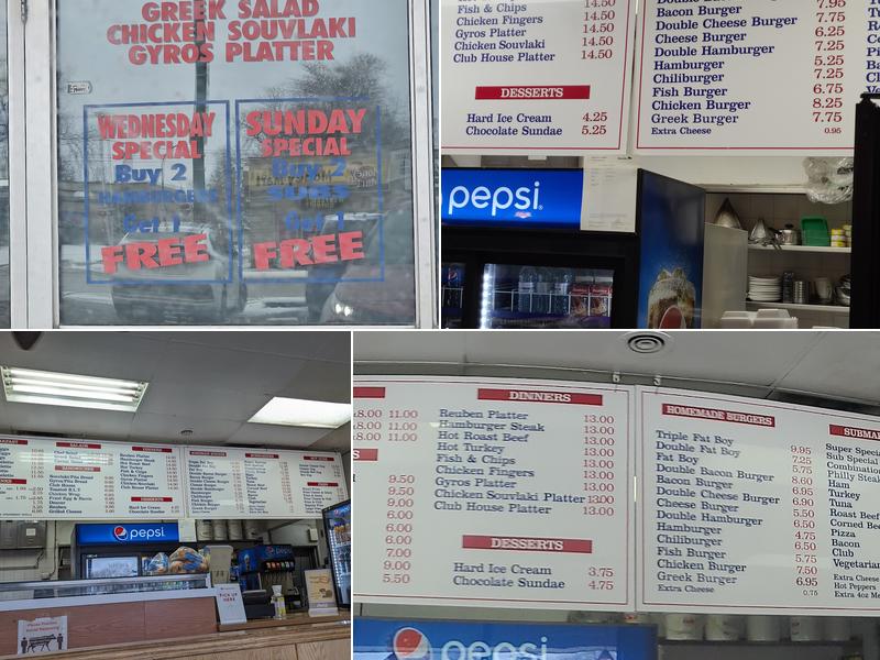 Henderson Burgers & Subs Menu