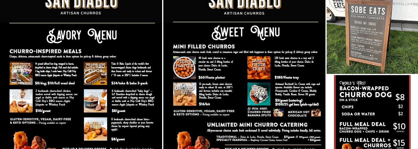 Sobe Eats Brunch & Catering Menu