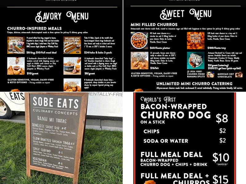 Sobe Eats Brunch & Catering Menu