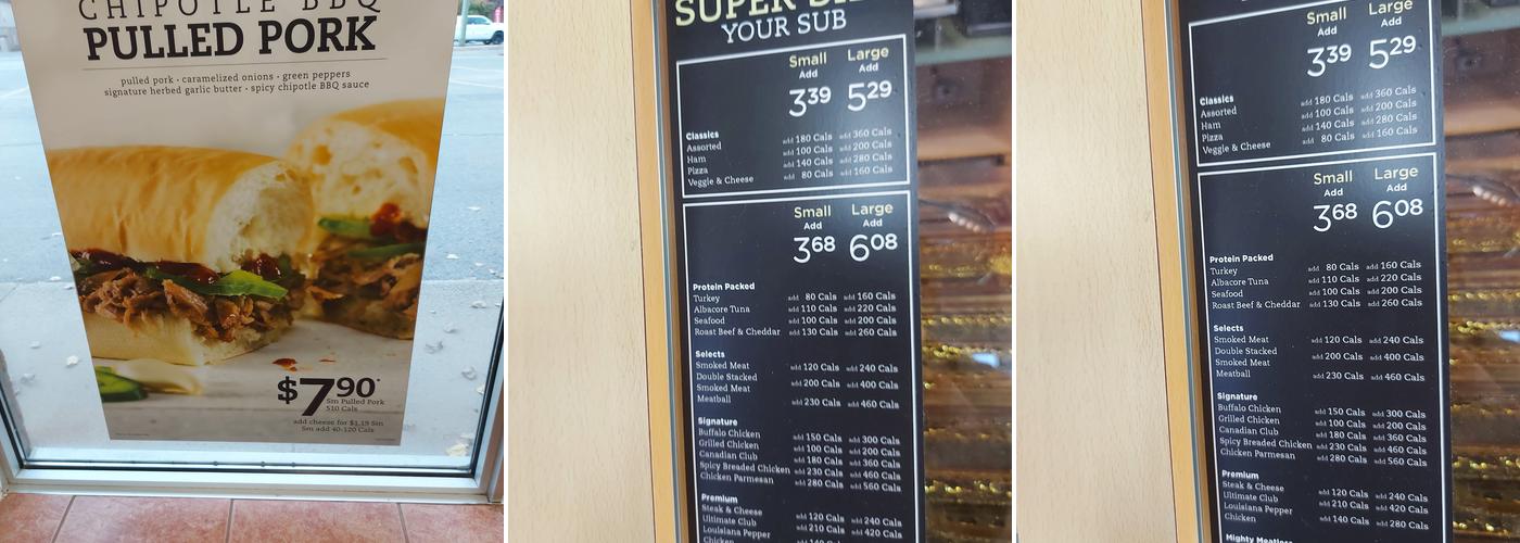Mr.Sub Menu