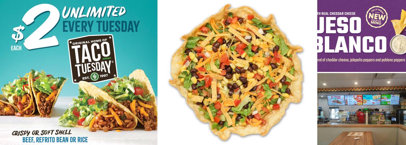 TacoTime Bonaventure Menu