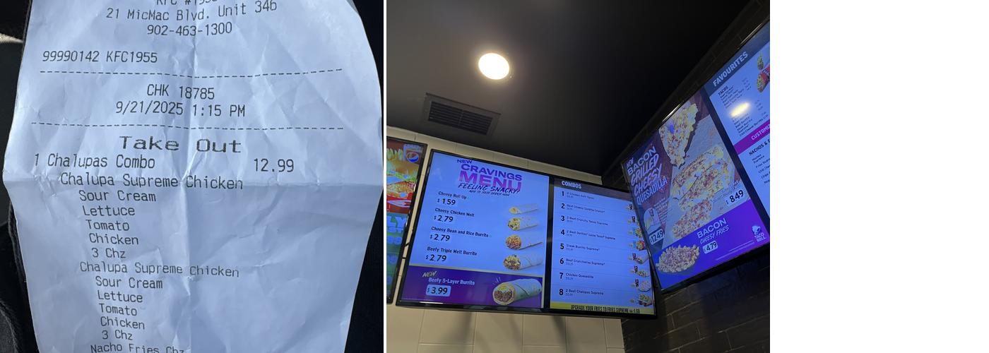 Taco Bell Menu