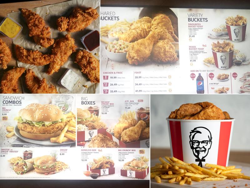 KFC Menu