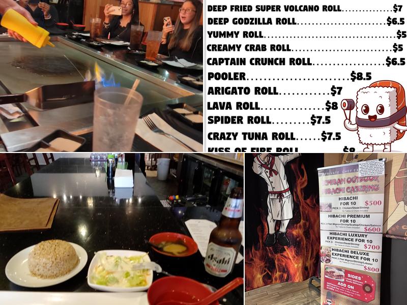 Ichiban Japanese steakhouse Menu