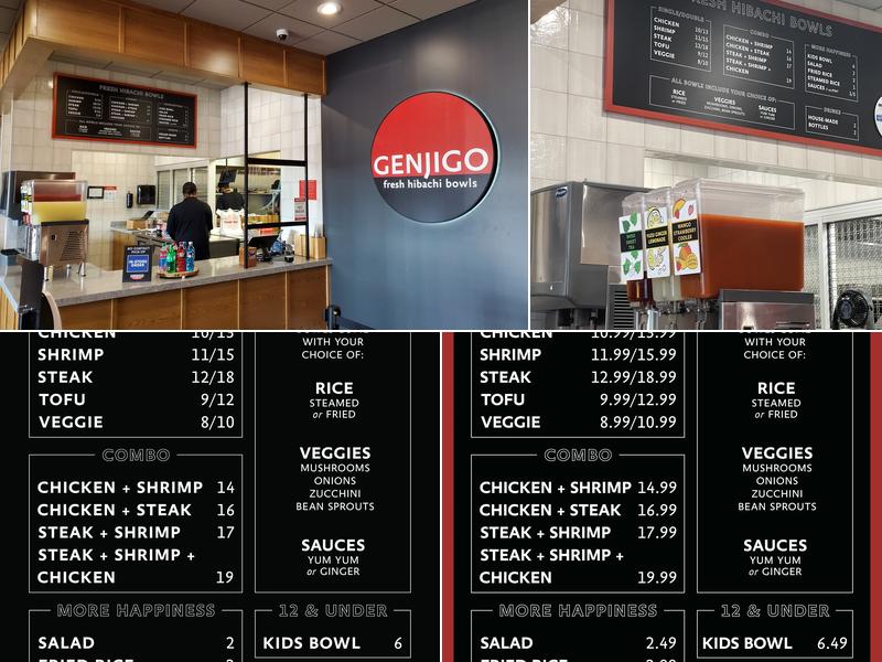 Genjigo Menu