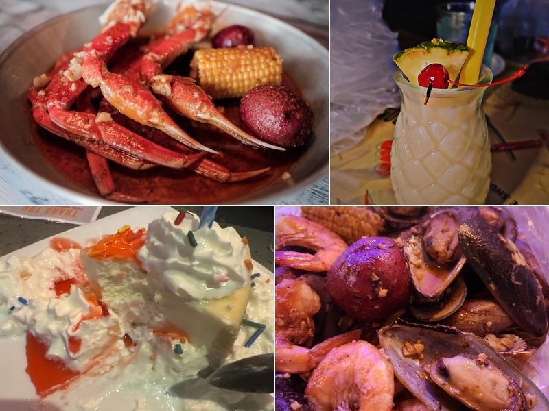 Hook & Reel Cajun Seafood & Bar Menu