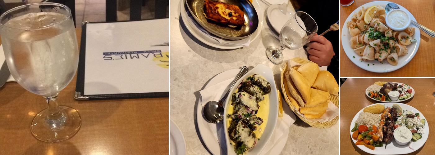 Ramie's Greek Restaurant Menu