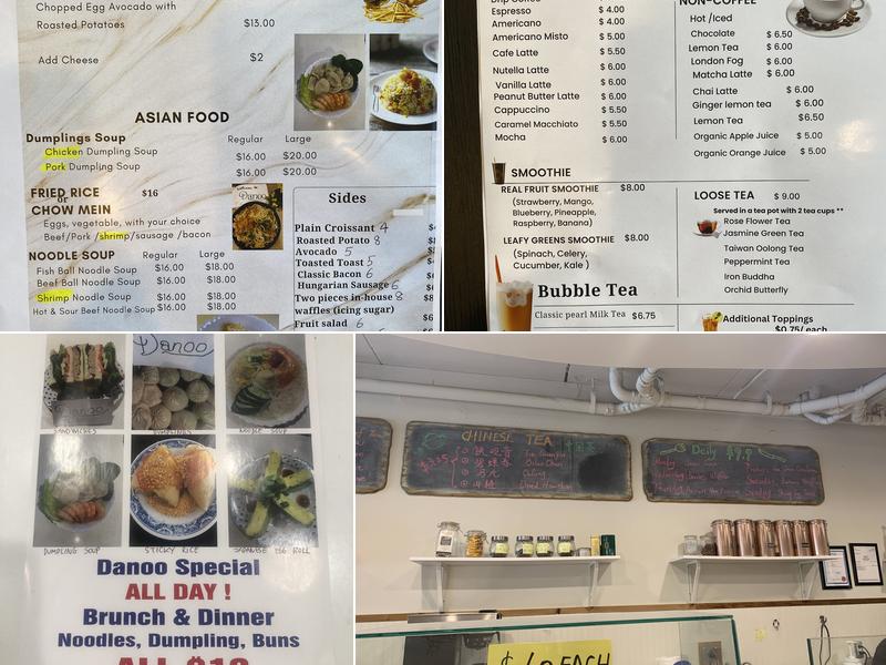 Danoo Cafe Menu