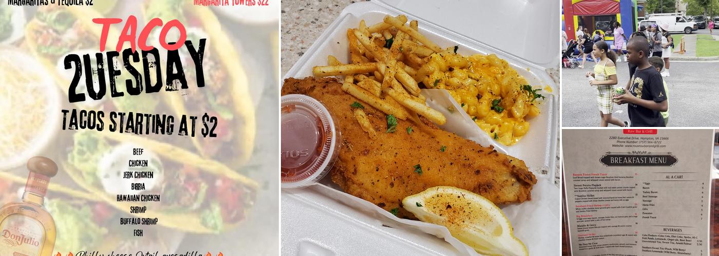 Roux Raw Bar and Grill Menu