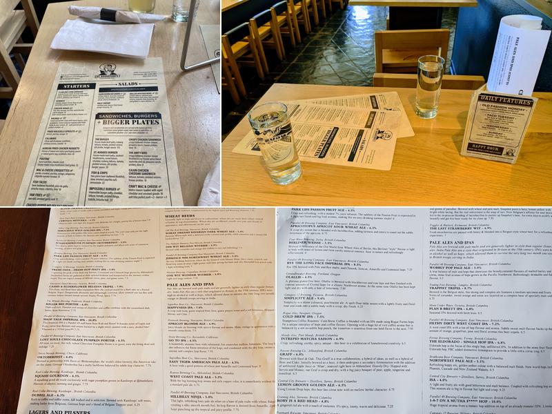 St. Augustine's Menu