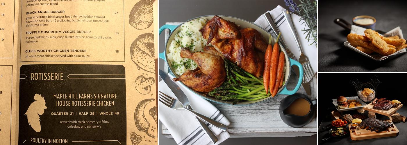 H2 Kitchen + Bar Menu