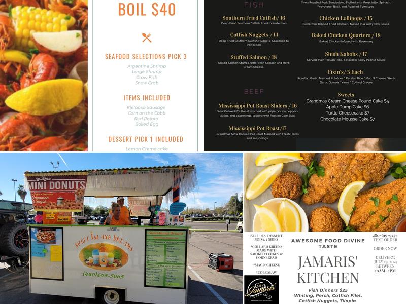 Jamaris' Kitchen LLC Menu