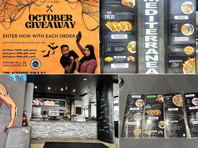 Anwar's Kitchen Menu