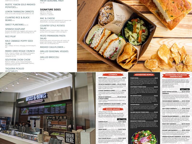 Ghost Kitchen Orlando Menu