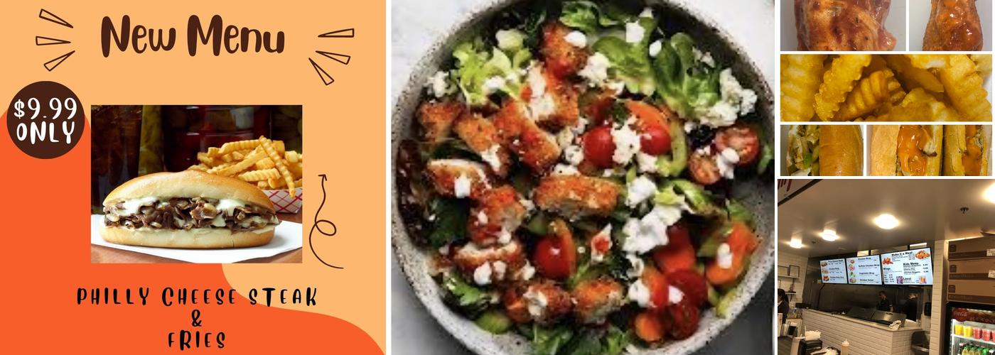 Philly & Wraps Menu