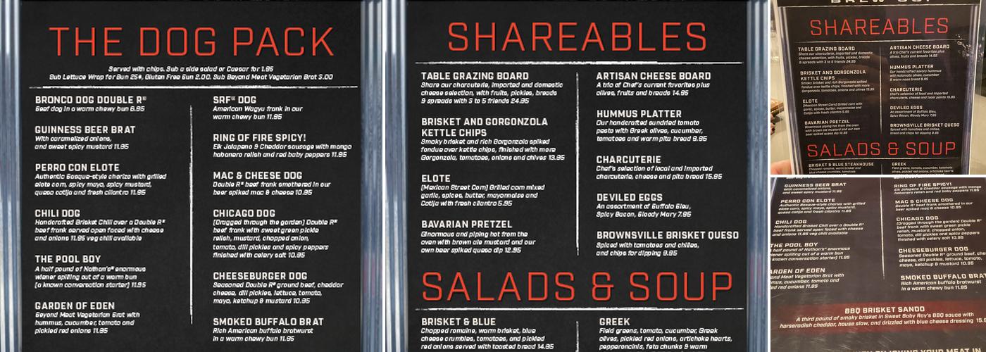 Twisted District Brew Co. Menu