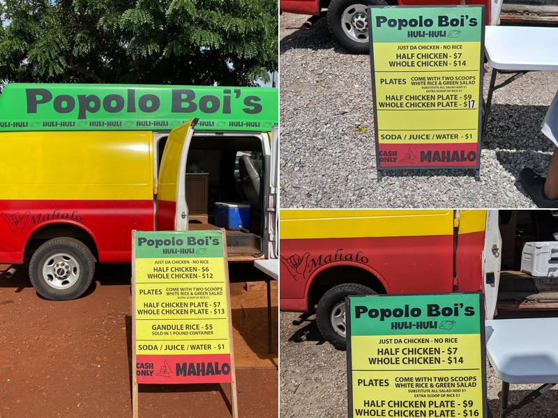 Popolo Boi's Menu