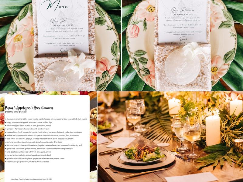 HeartBeet Catering Menu