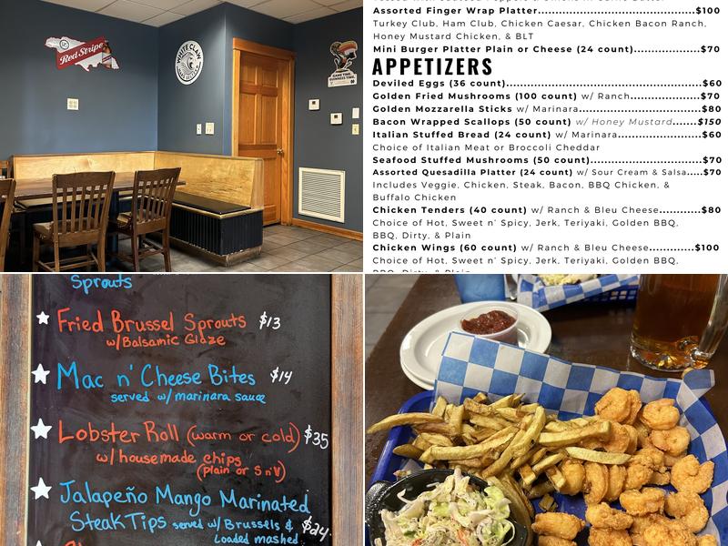 Stockhouse Restaurant & Sandbar Pub Menu