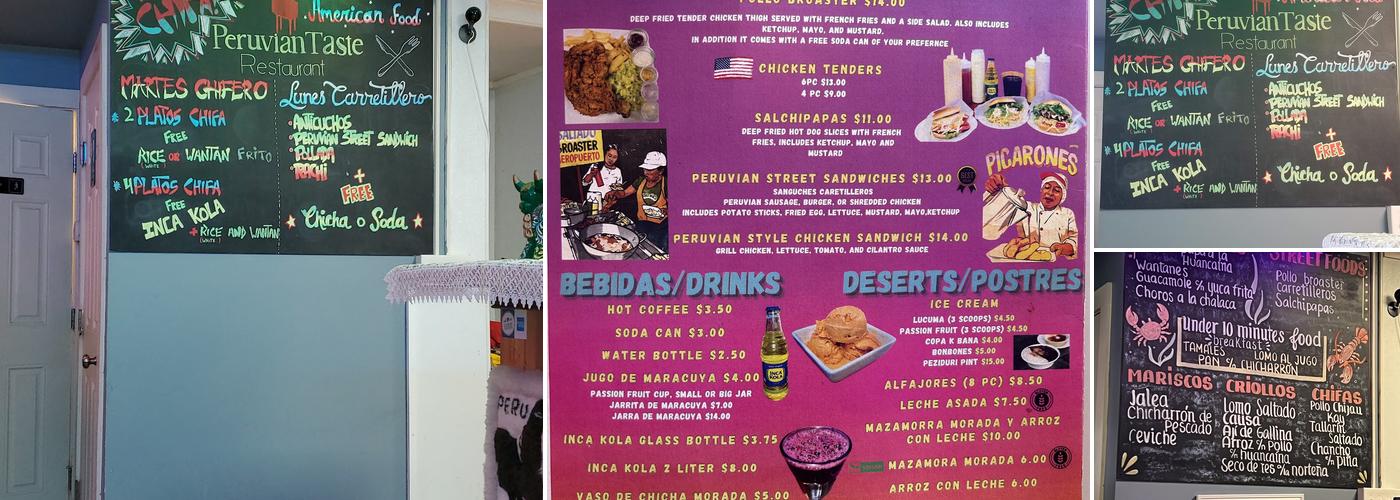 Peruvian Taste Menu