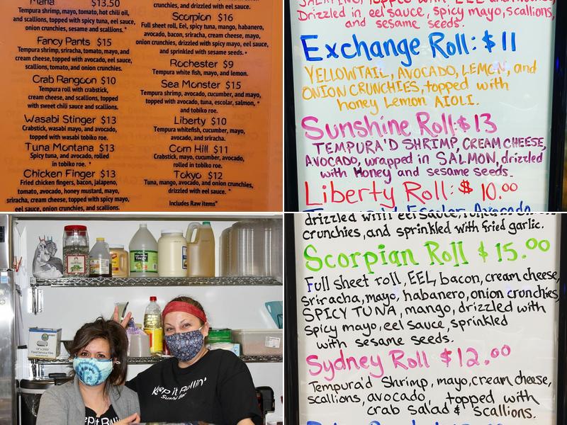 Keep it Rollin' Sushi Bar Menu