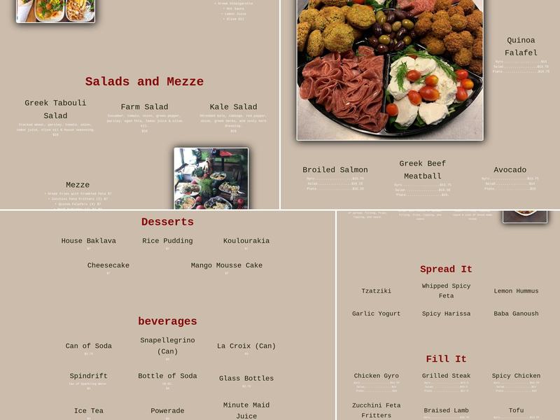 Gyroscope Menu