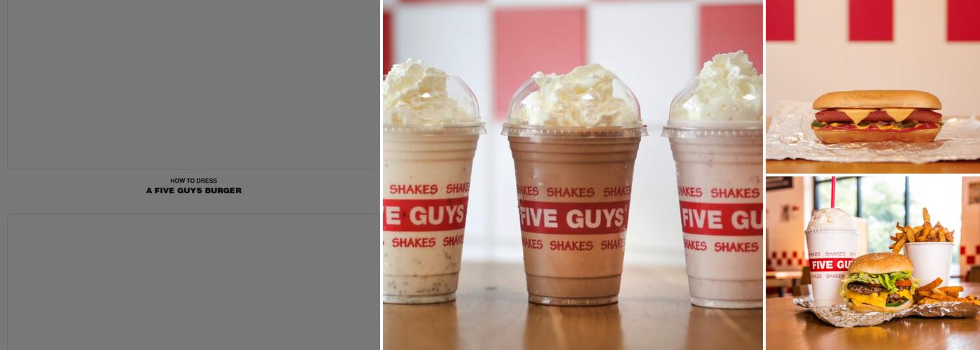 Five Guys Menu