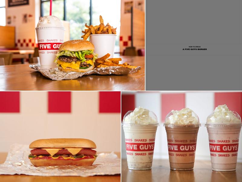 Five Guys Menu