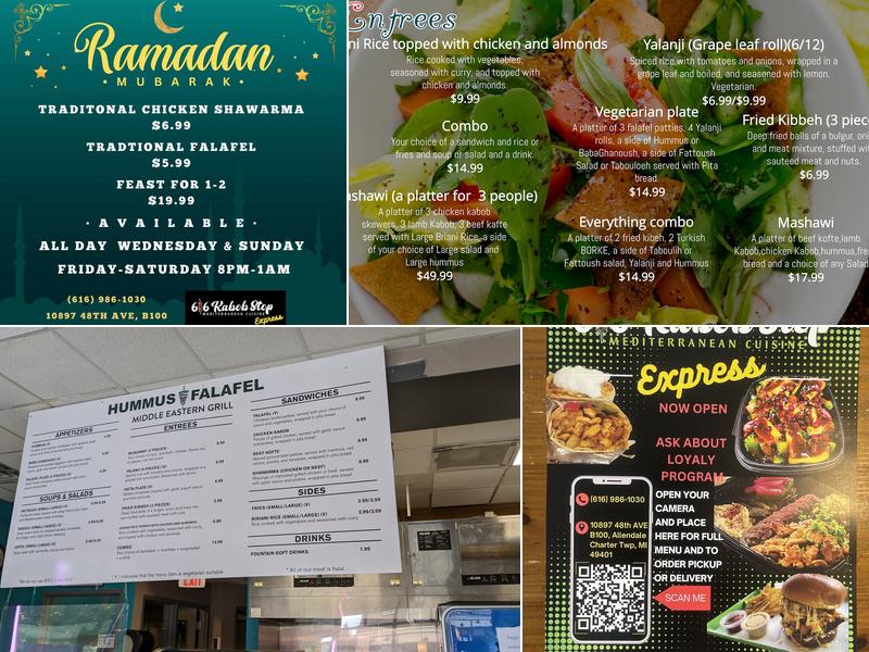 HUMMUS FALAFEL MIDDLE EASTERN GRILL Menu