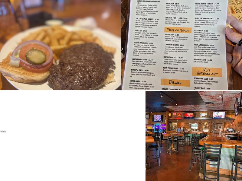 JP's Hideout Menu