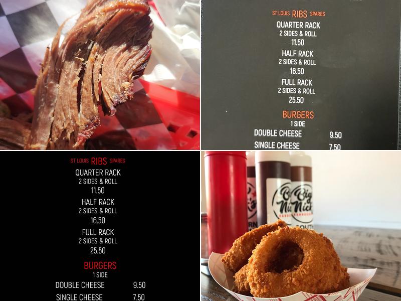 Big Nick's BBQ - Murphy, NC Menu