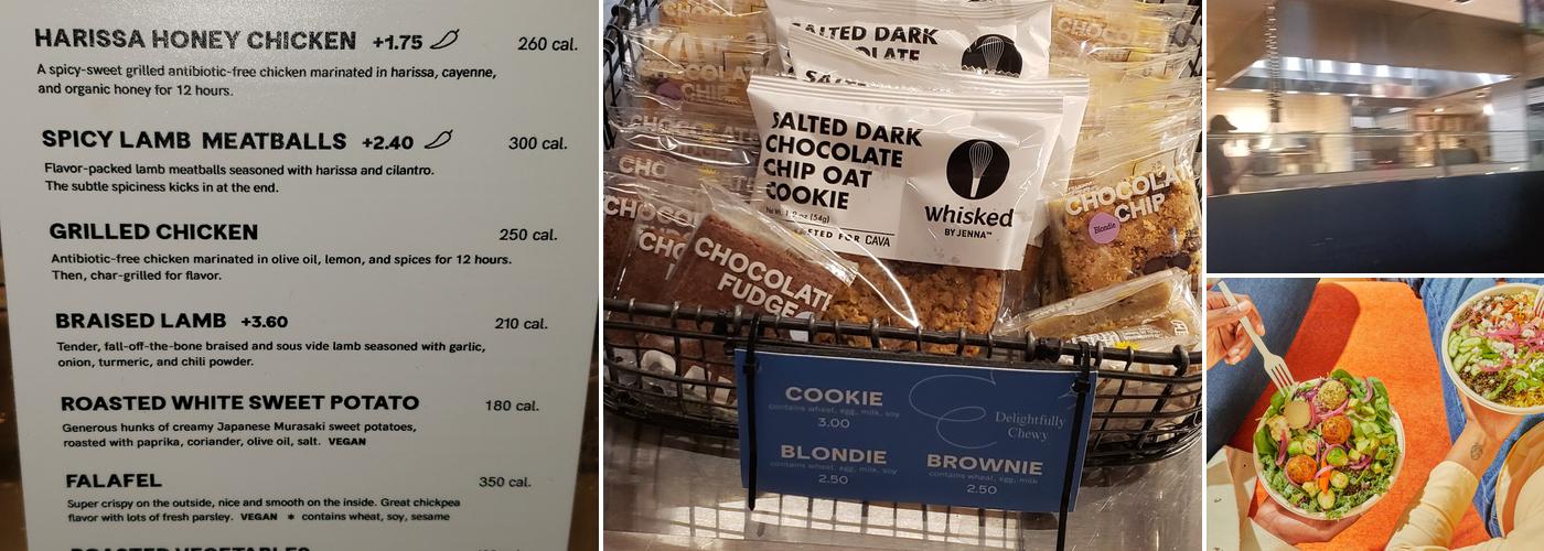 CAVA Menu