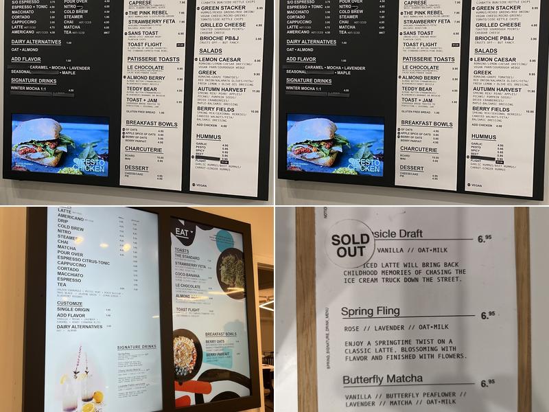 Notion Espresso Menu