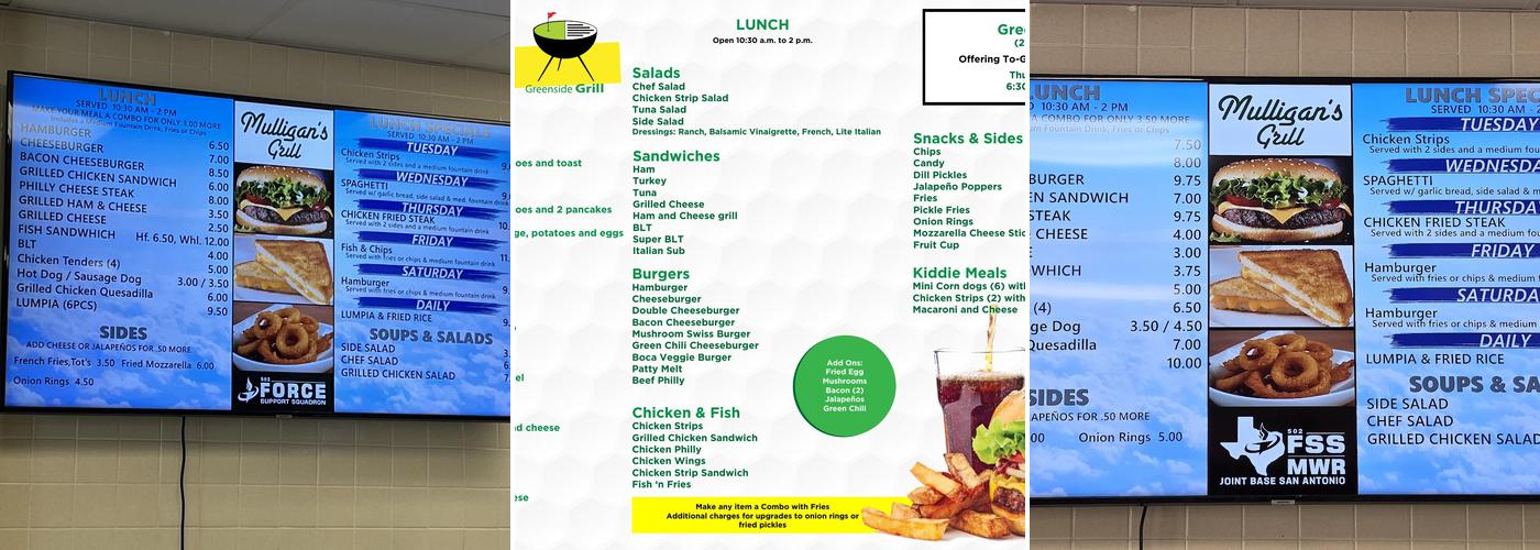 Mulligan’s Grill Menu