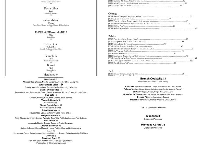 93' Til Menu