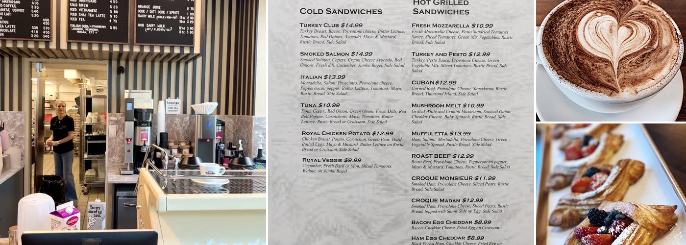 Royal Bakehouse Menu