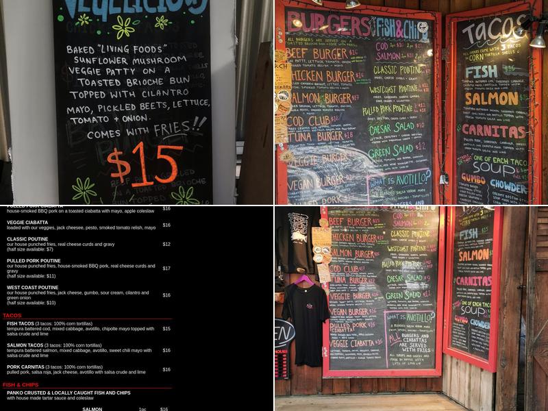 Wildside Grill Menu