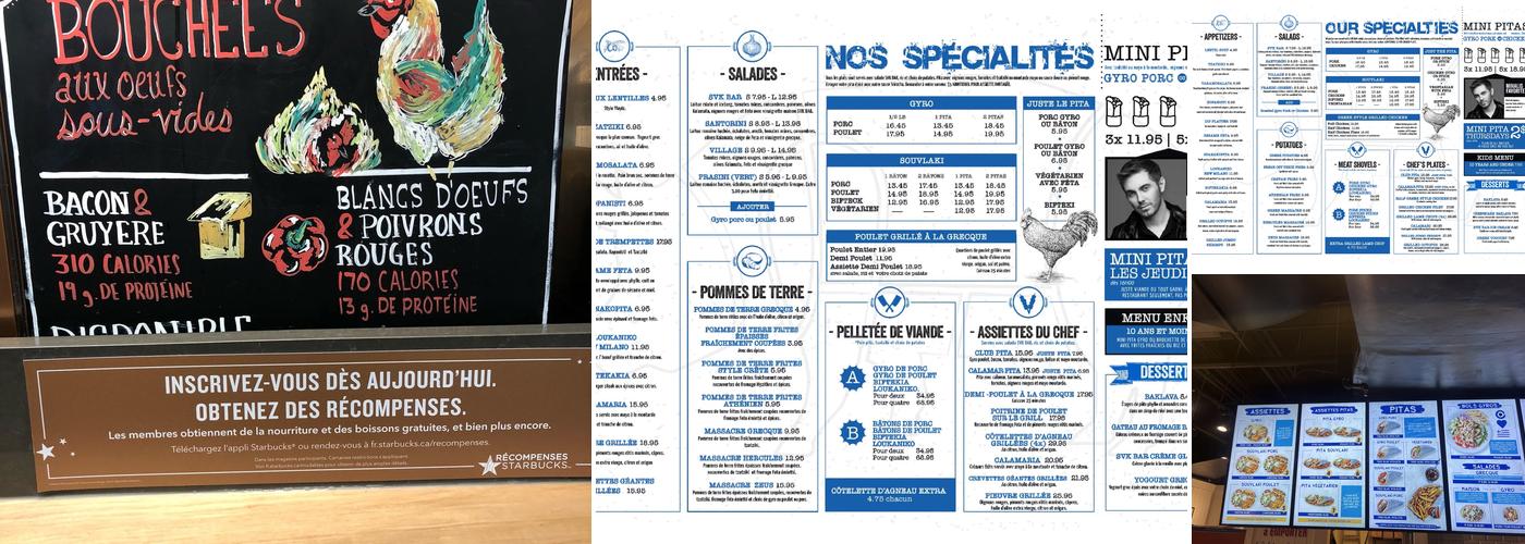 Souvlaki Bar Express - Gare Centrale Menu