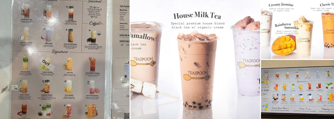 Teaspoon Menu