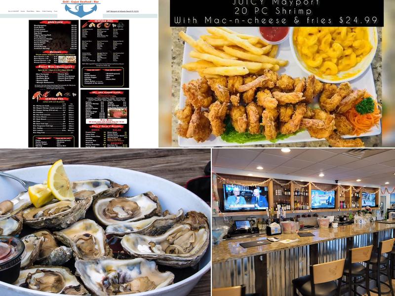 The Juicy Seafood Mayport Menu