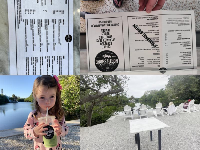 North Shore Cafe Menu