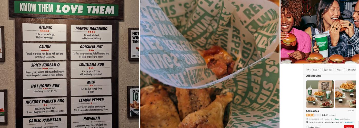 Wingstop Menu