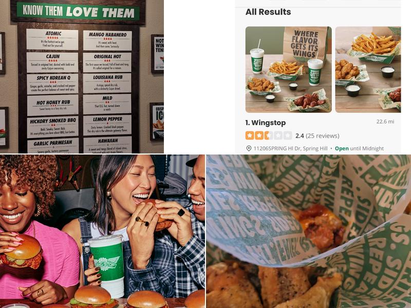 Wingstop Menu