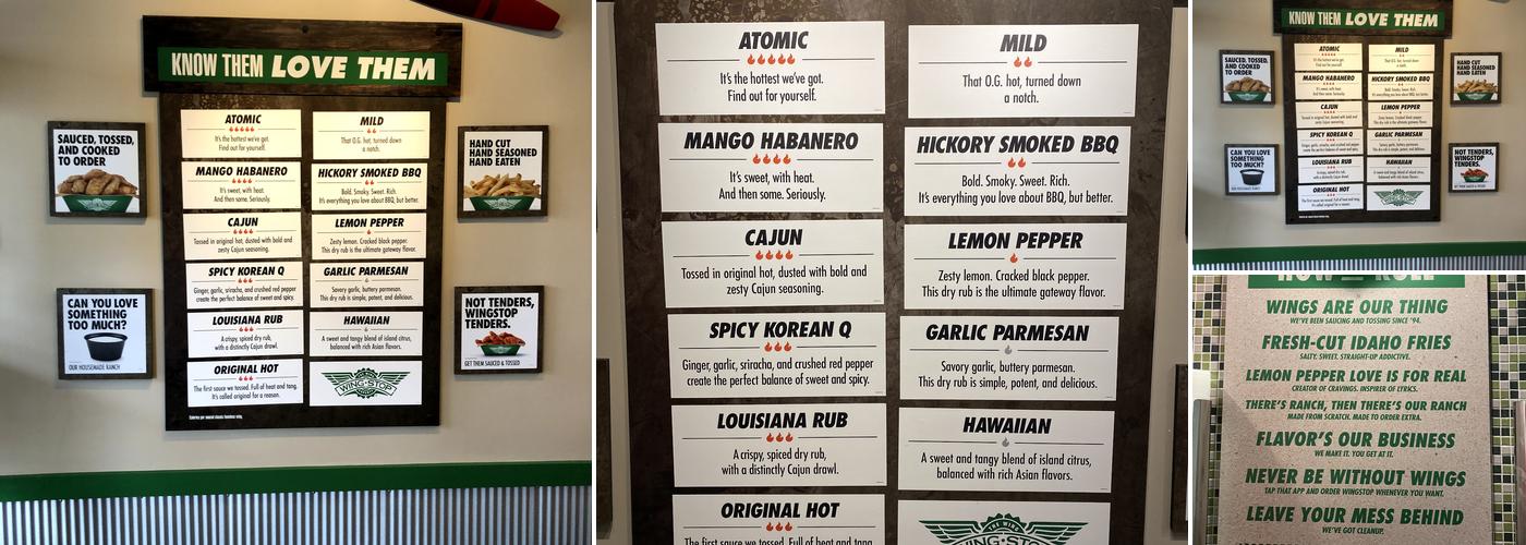 Wingstop Menu