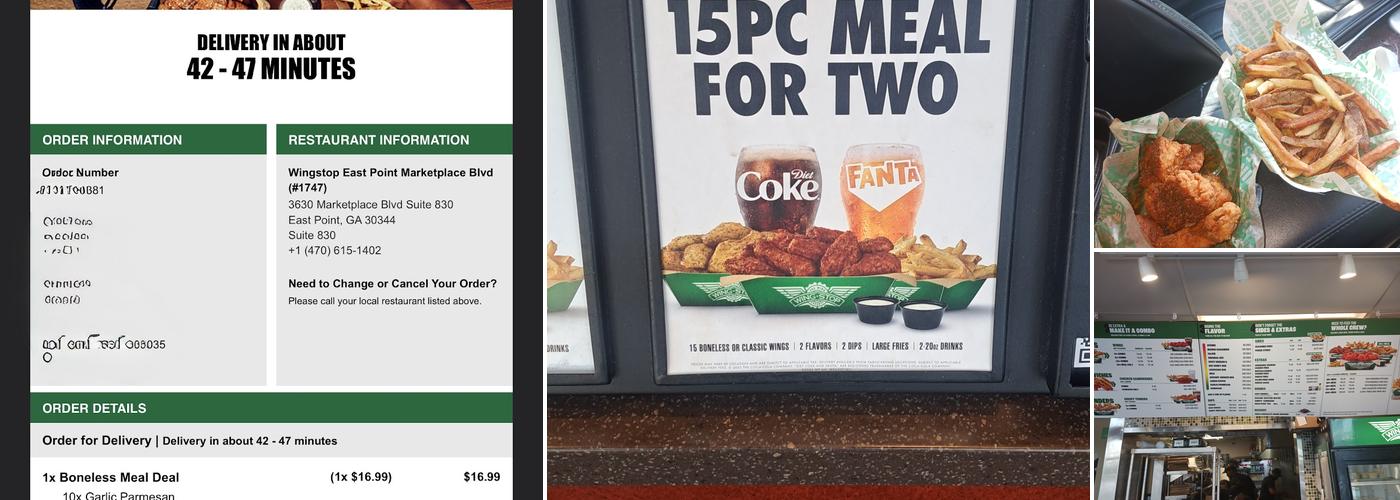 Wingstop Menu