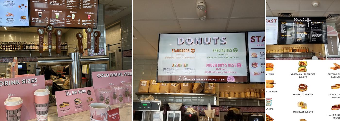 Stan's Donuts & Coffee Menu